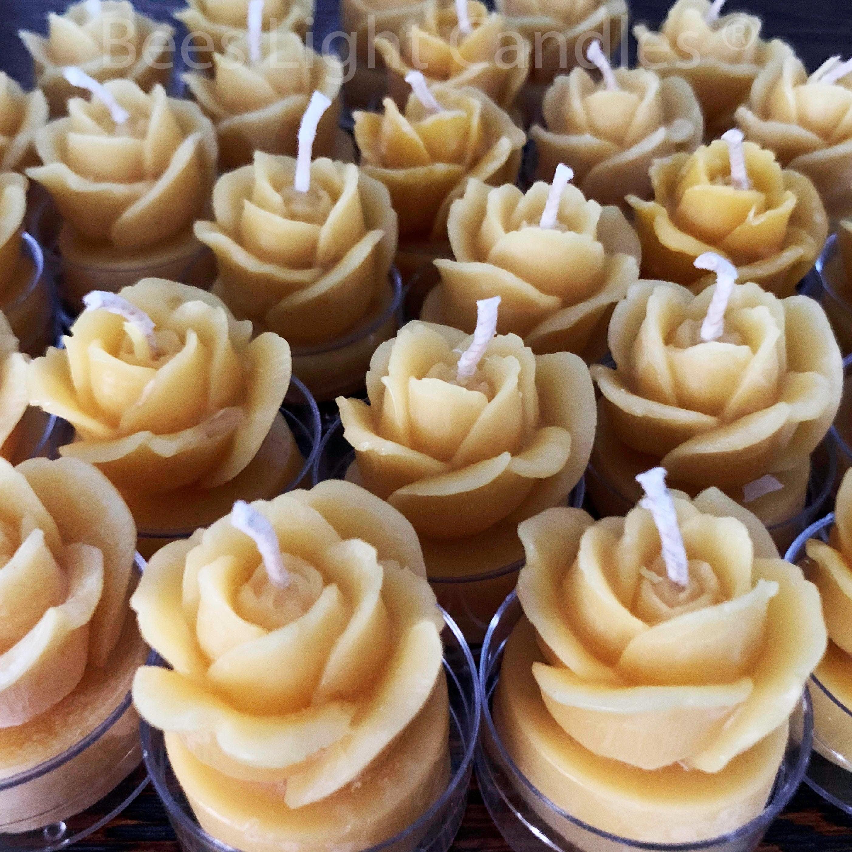 Rose Tealight Candles - Image 4