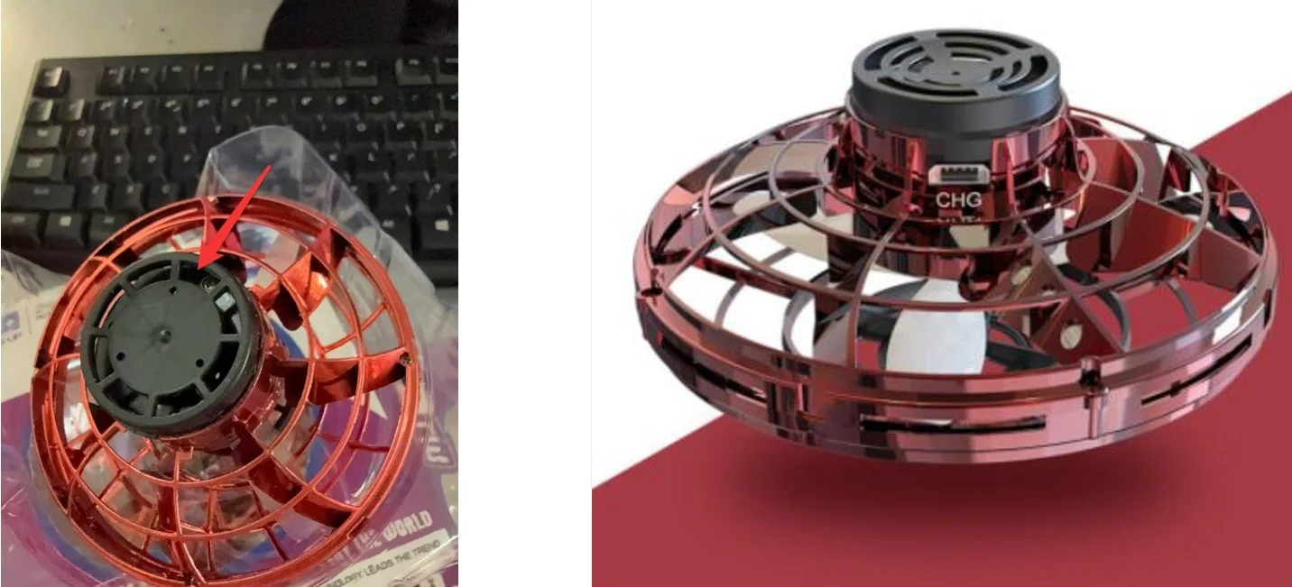 Rotating Flying GyroAircraft Induction Drone Toy - Image 10