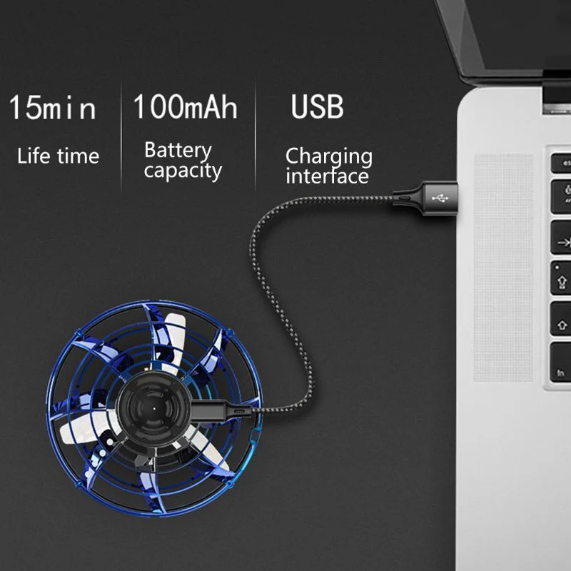 Rotating Flying GyroAircraft Induction Drone Toy - Image 6