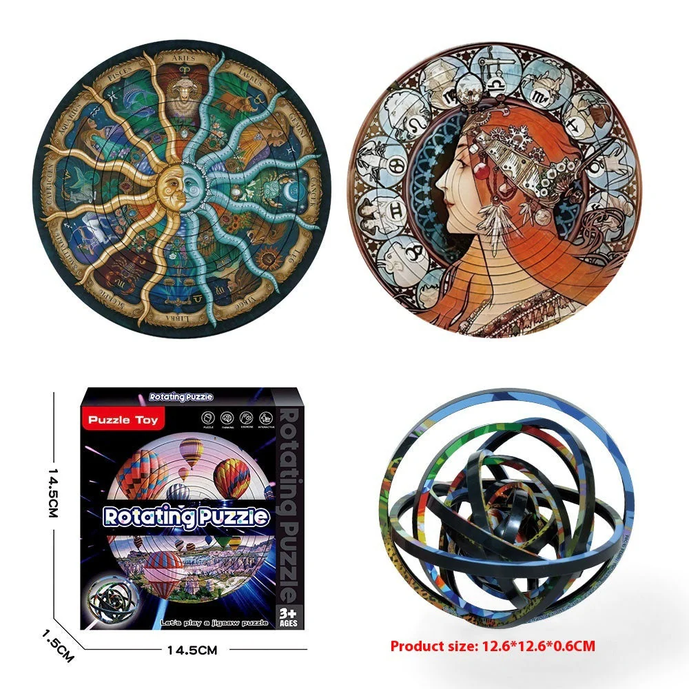 Rotating Puzzle Decompression 3D Educational Toys - Image 7