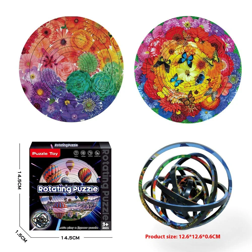 Rotating Puzzle Decompression 3D Educational Toys - Image 8