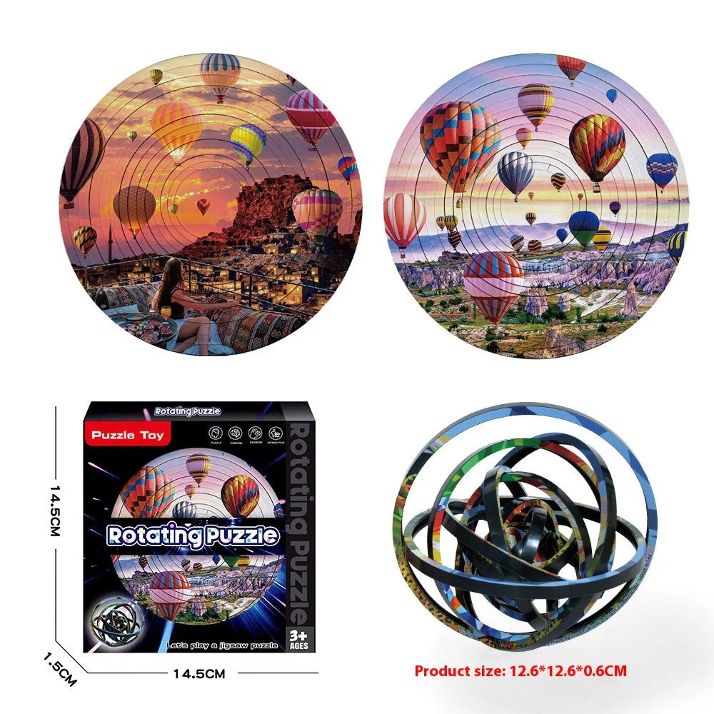 Rotating Puzzle Decompression 3D Educational Toys - Image 9