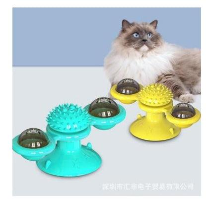 Rotating Windmill Scratching Cat Toy - Image 3