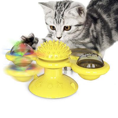 Rotating Windmill Scratching Cat Toy - Image 7