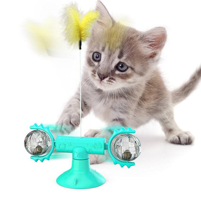 Rotating Windmill Scratching Cat Toy - Image 8