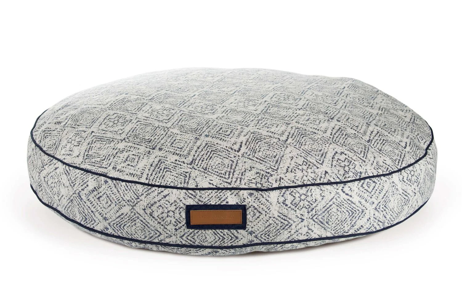 Round Pet Bed in Sapphire Spaniel - Image 5