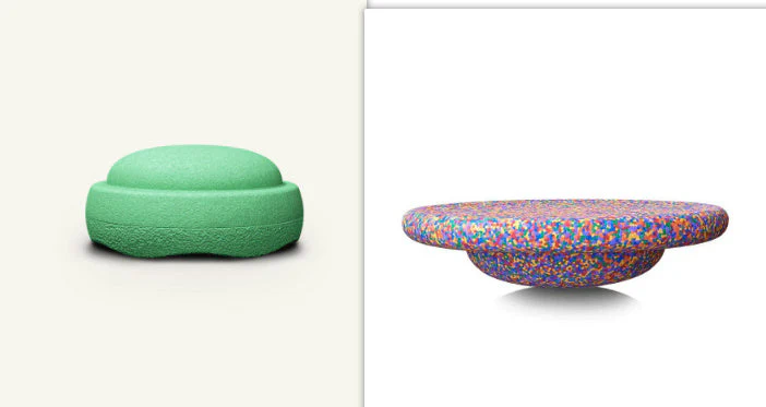 Round Rainbow Stepping Stone Sensory Toy - Image 11