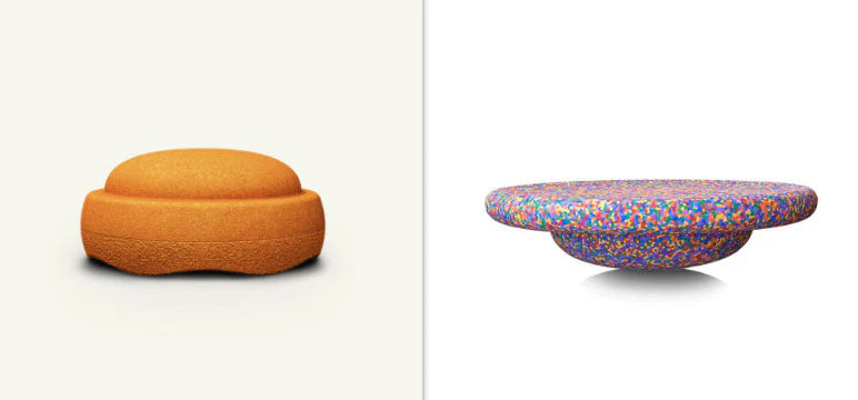Round Rainbow Stepping Stone Sensory Toy - Image 12