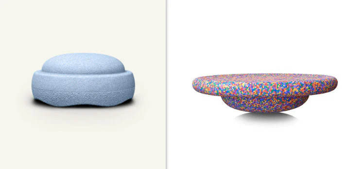 Round Rainbow Stepping Stone Sensory Toy - Image 15