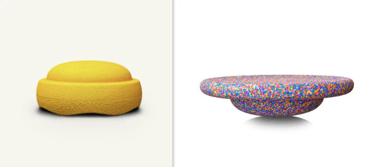 Round Rainbow Stepping Stone Sensory Toy - Image 16