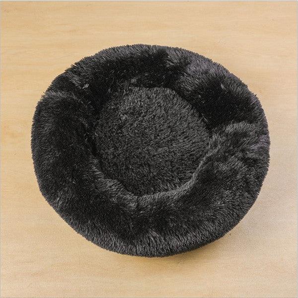 Round Small Dog Plush Bed - Image 10