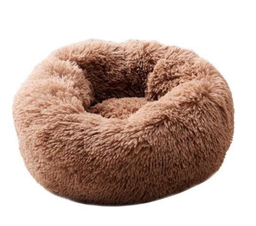 Round Small Dog Plush Bed - Image 12