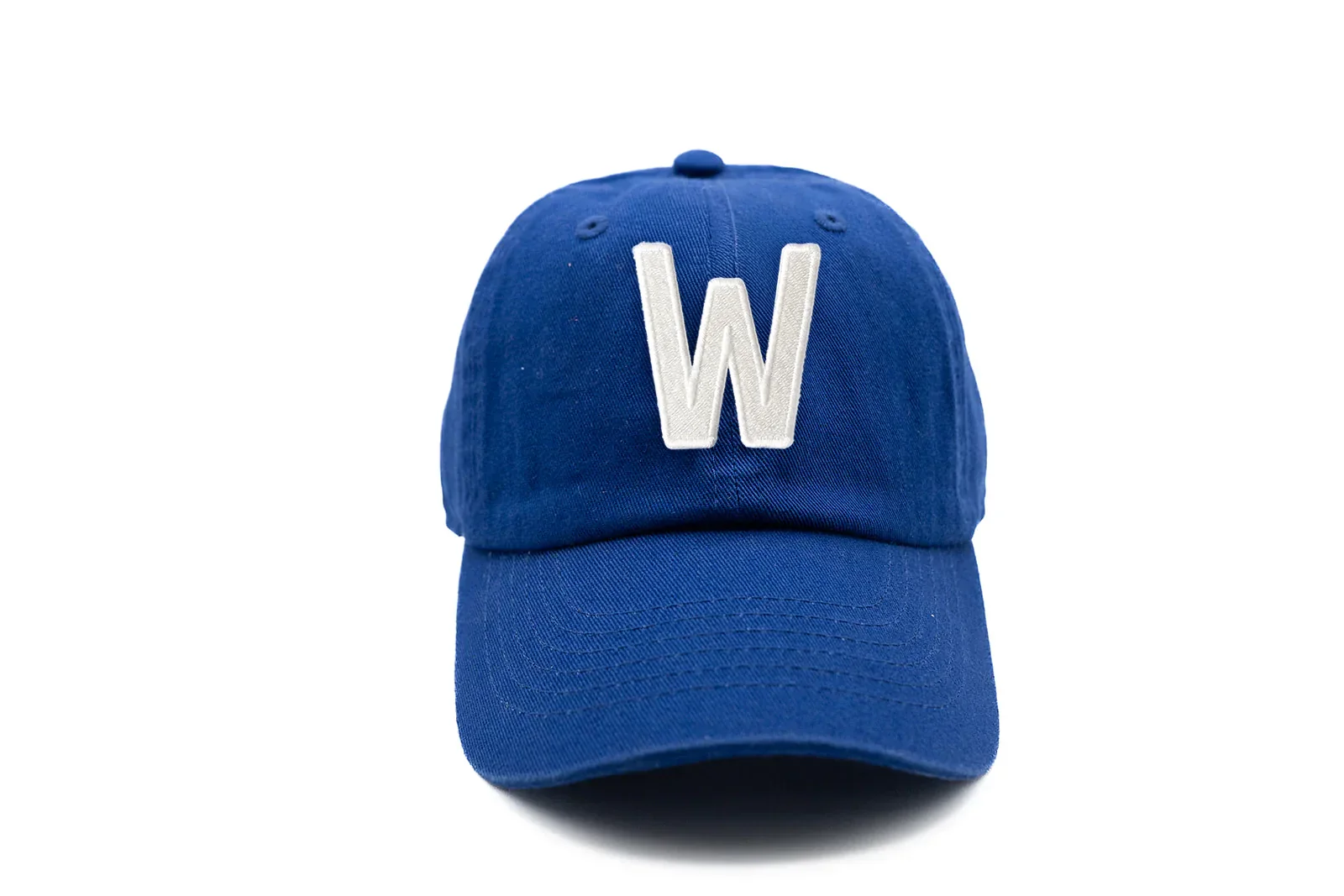Royal Blue Letter Baseball Hat - Image 29