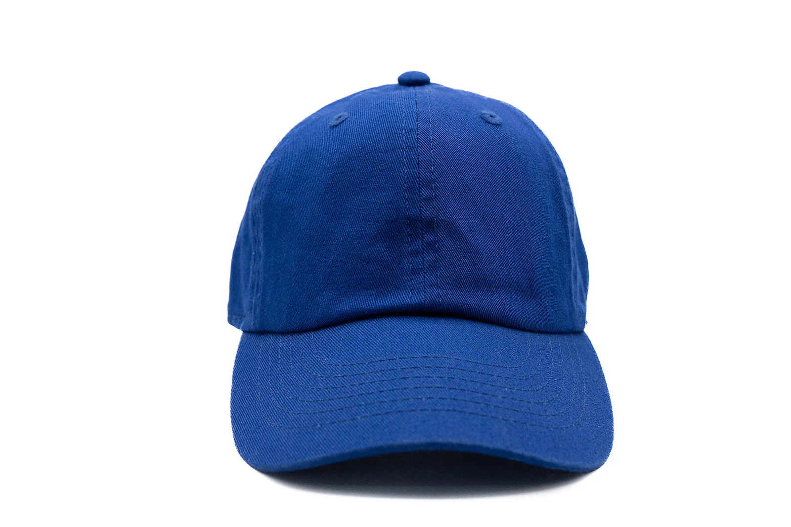 Royal Blue Letter Baseball Hat - Image 6