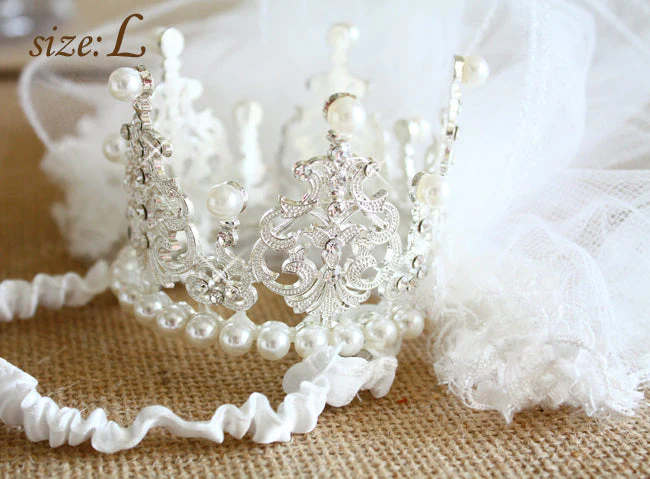 Royal Paws Tiara Veil Pet Royal Dog Accessories - Image 10