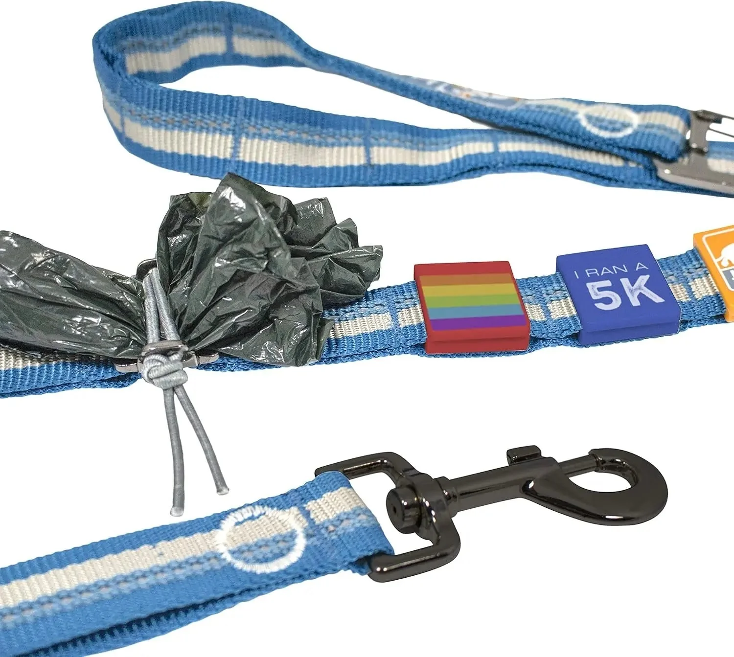 Rsg Stub Leash for Dogs | Adjustable Dog Leash | Hands Free Dog Leash for Walking, Jogging, or Running | Customizable Molle-Compatible Pet Lead | Training Handle | Web Keeper | Reflective | 48” - Image 2