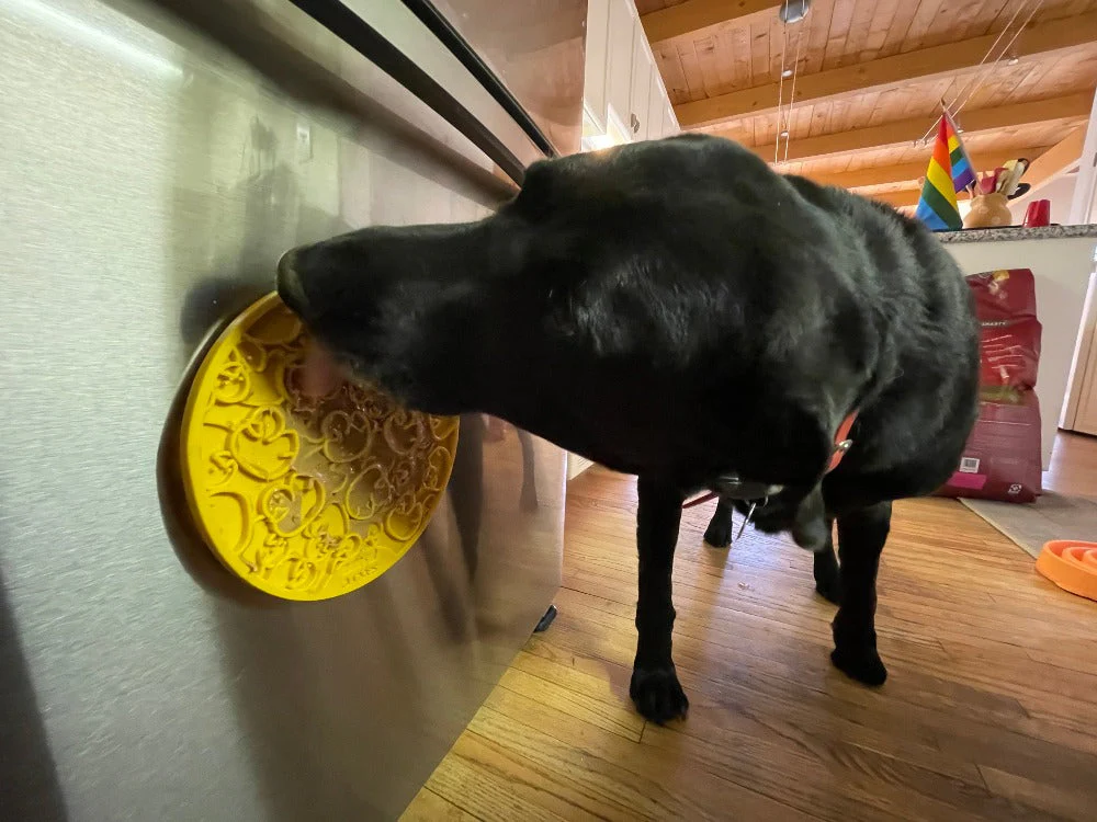 Rubber Duckies emat - Enrichment Lick Mat for Dogs and Cats - with Suction Cups | Bath Time Design | SodaPup USA Made - Image 6