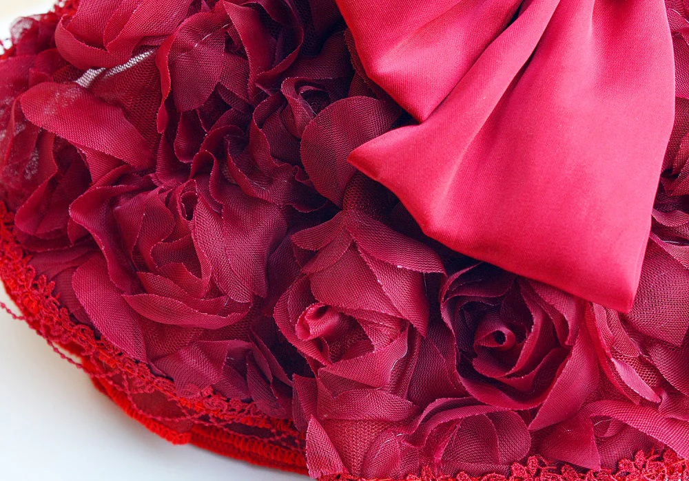 Ruby Rosette Pet Dress - Image 7