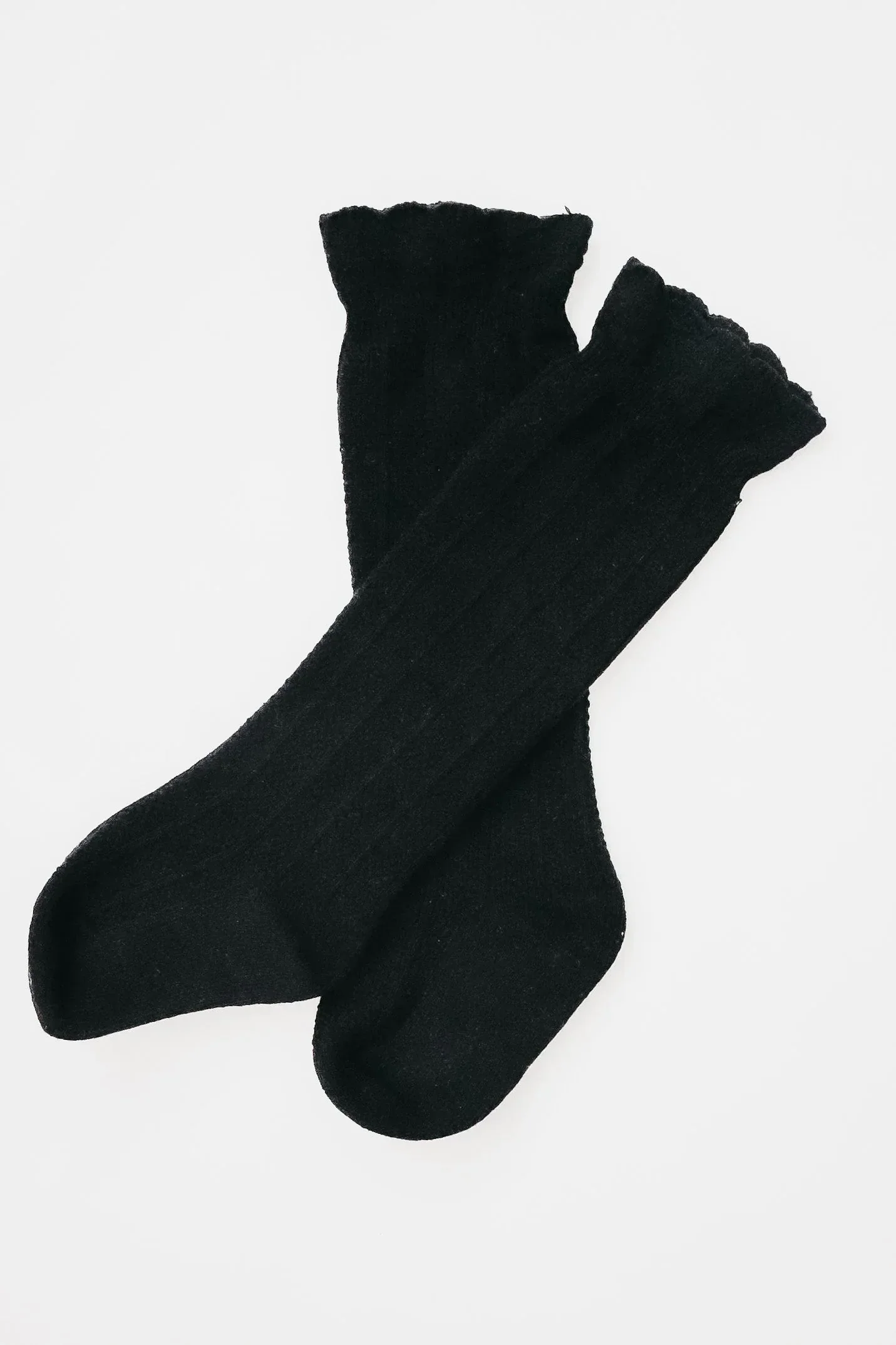 Ruffle Cotton Knee High Socks - Image 11