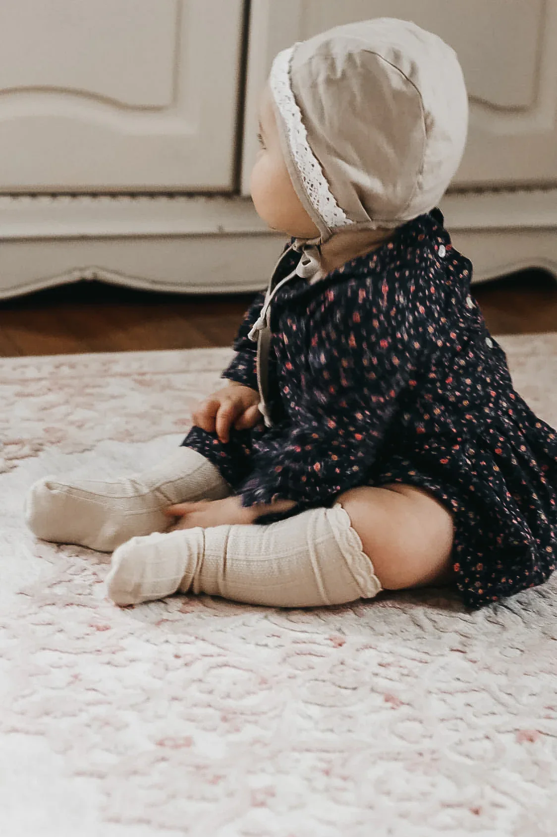 Ruffle Cotton Knee High Socks - Image 7