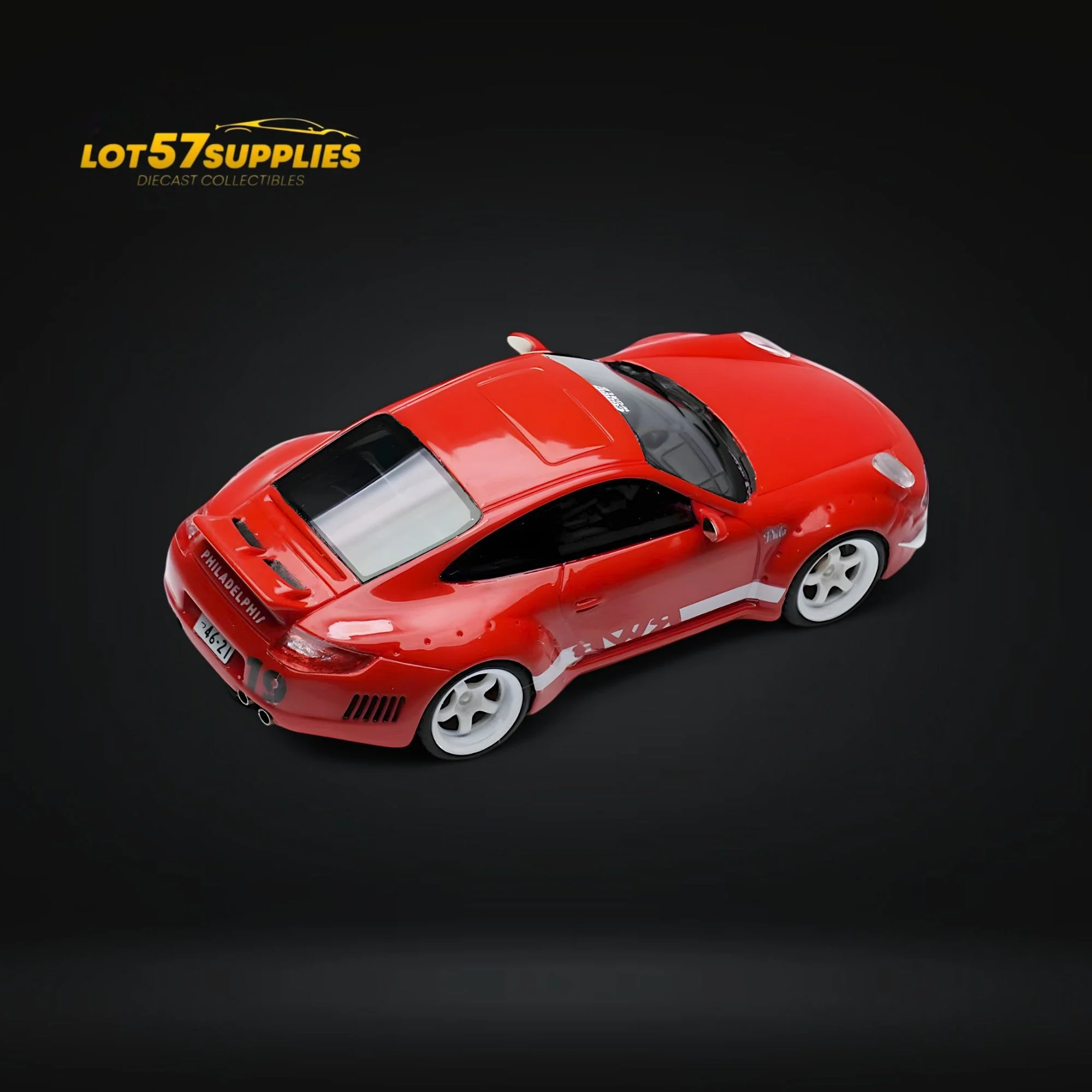 RWB Porsche 997 Racing Style 1:64 - Image 3