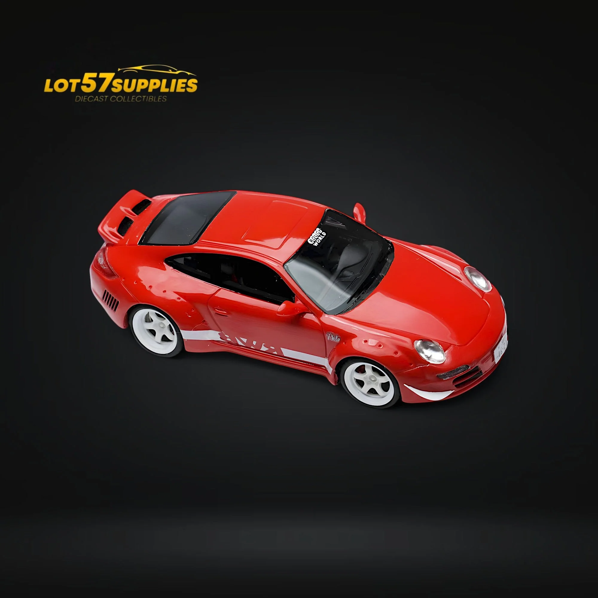 RWB Porsche 997 Racing Style 1:64 - Image 4