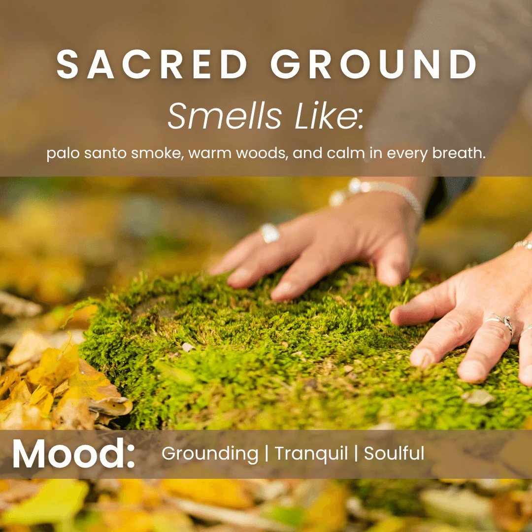 Sacred Ground – Citrus Zest & Palo Santo Soy Candle - Image 5