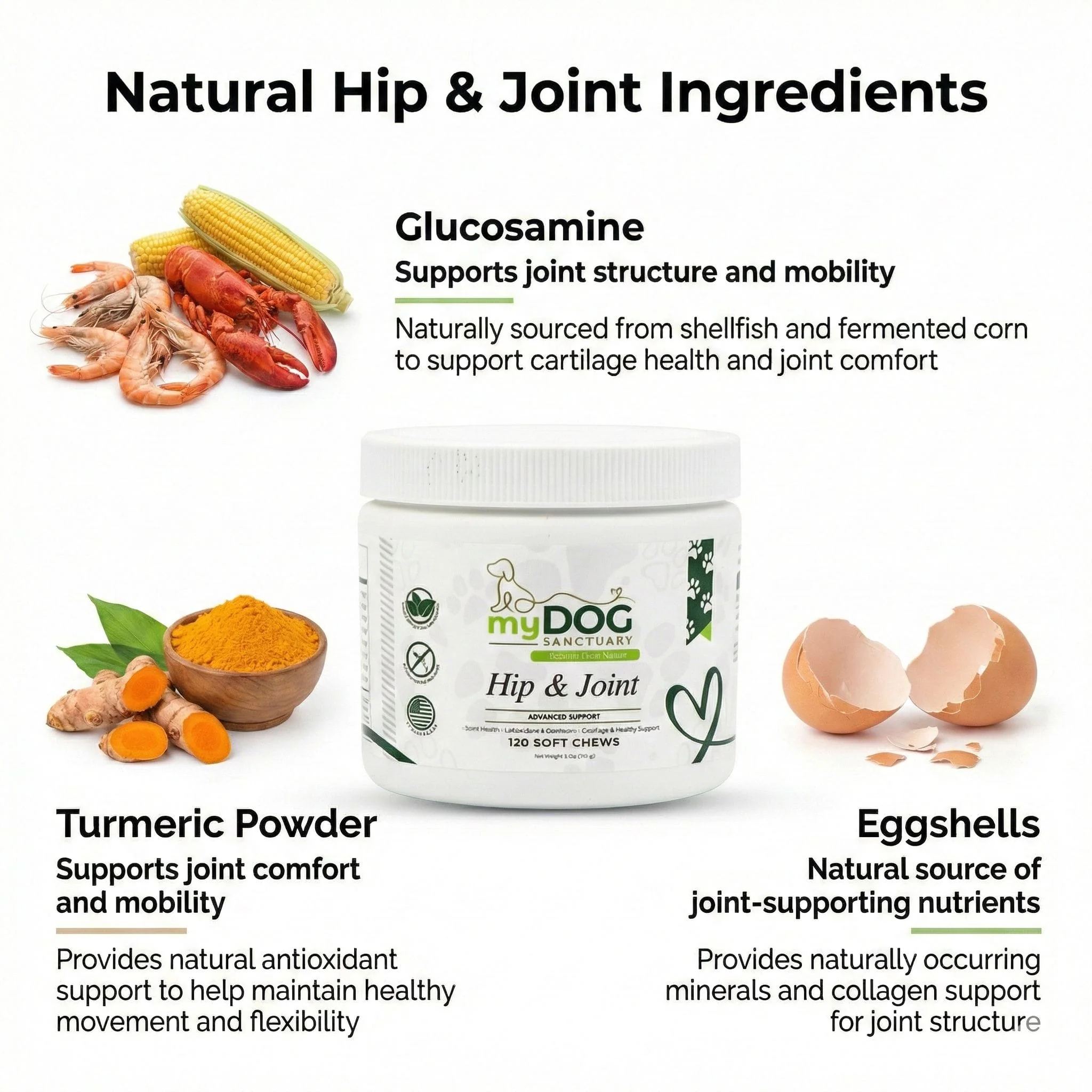 Sacred Steps Hip & Joint Support Chews - Image 2