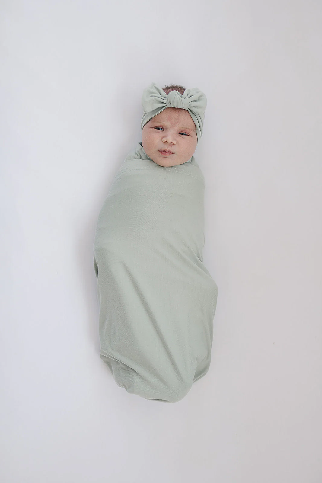Sage Bamboo Hat OR Head Wrap Set - Image 7