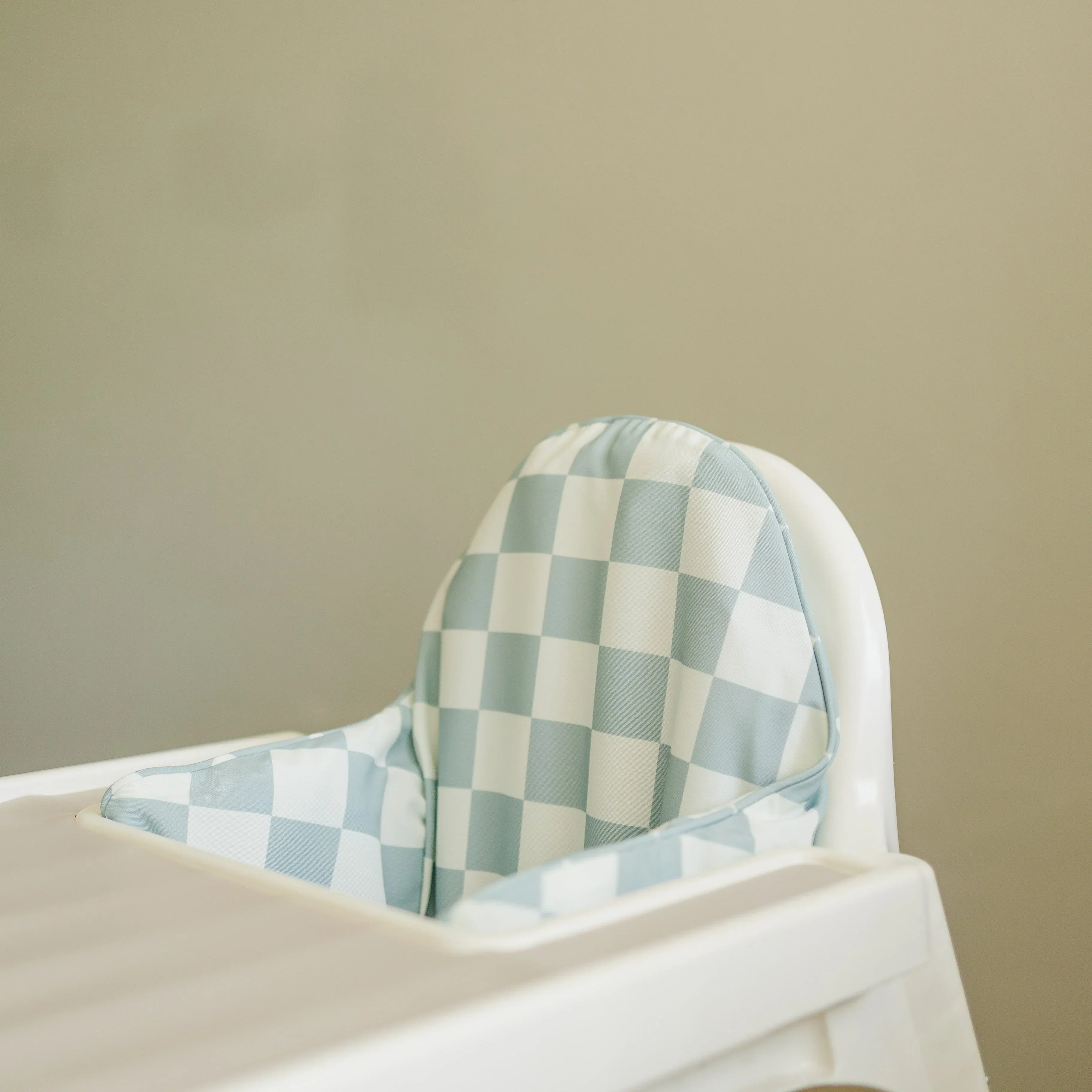Sage Checker IKEA Antilop Cushion Cover - Image 3