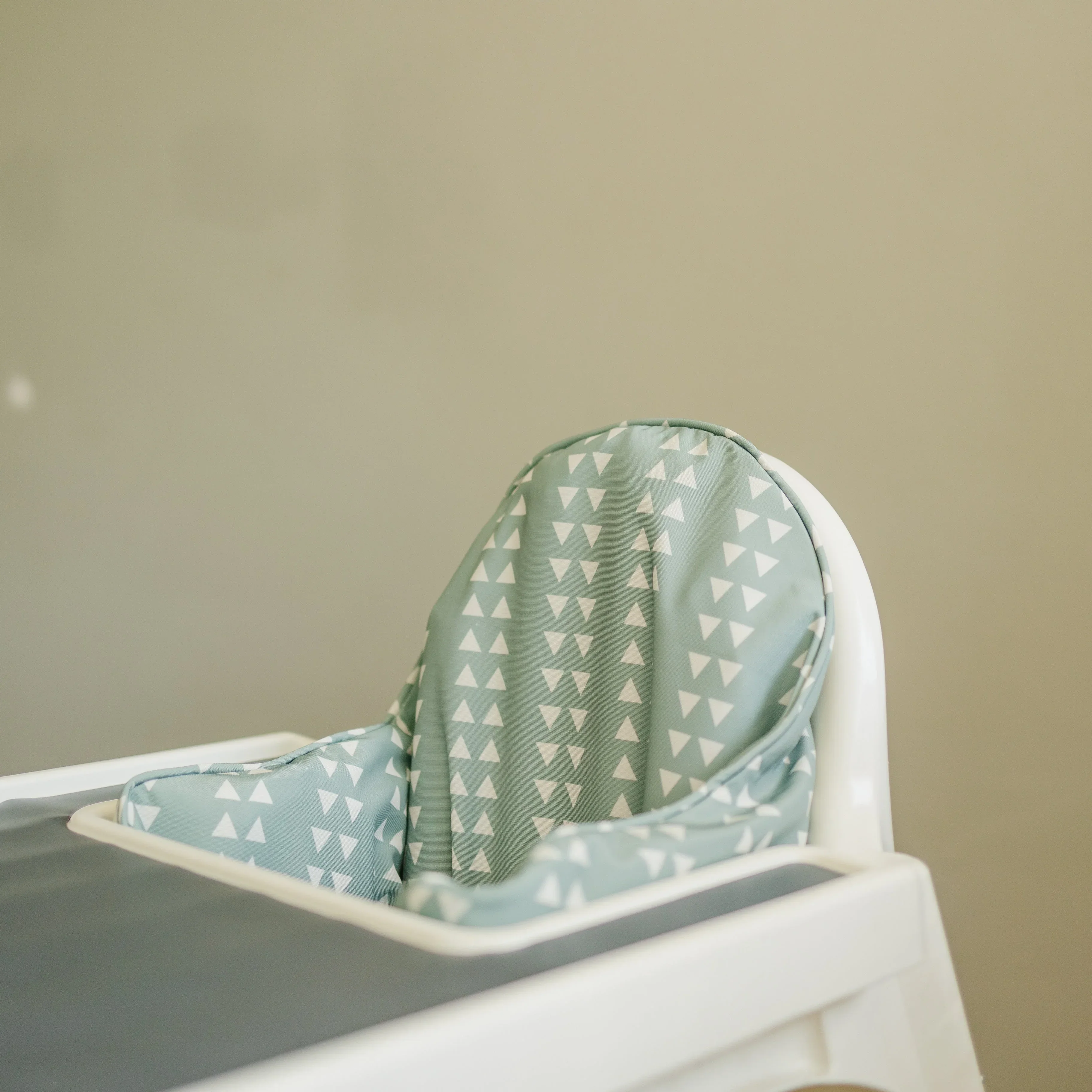 Sage Geo Triangle IKEA Antilop Cushion Cover - Image 2