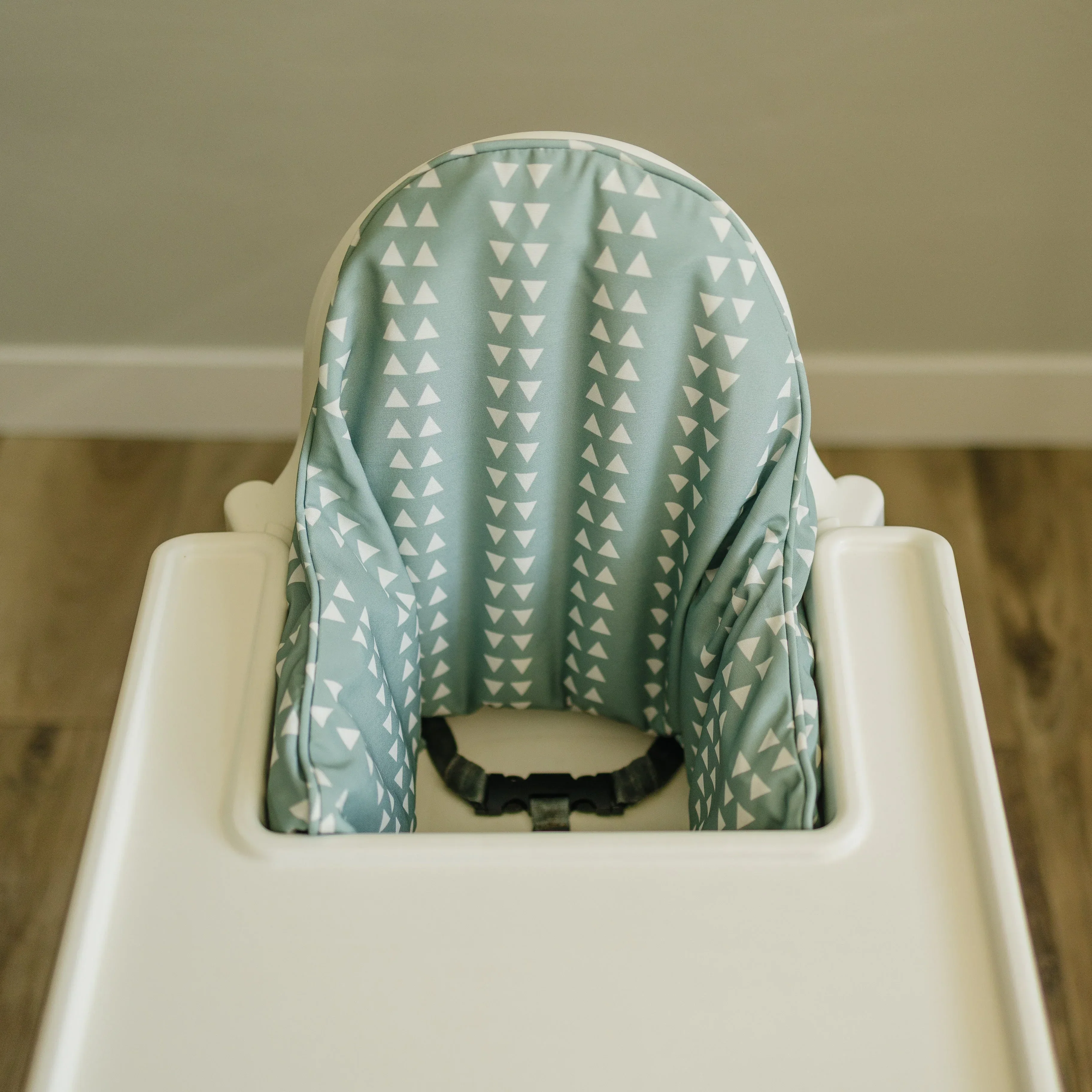 Sage Geo Triangle IKEA Antilop Cushion Cover - Image 3