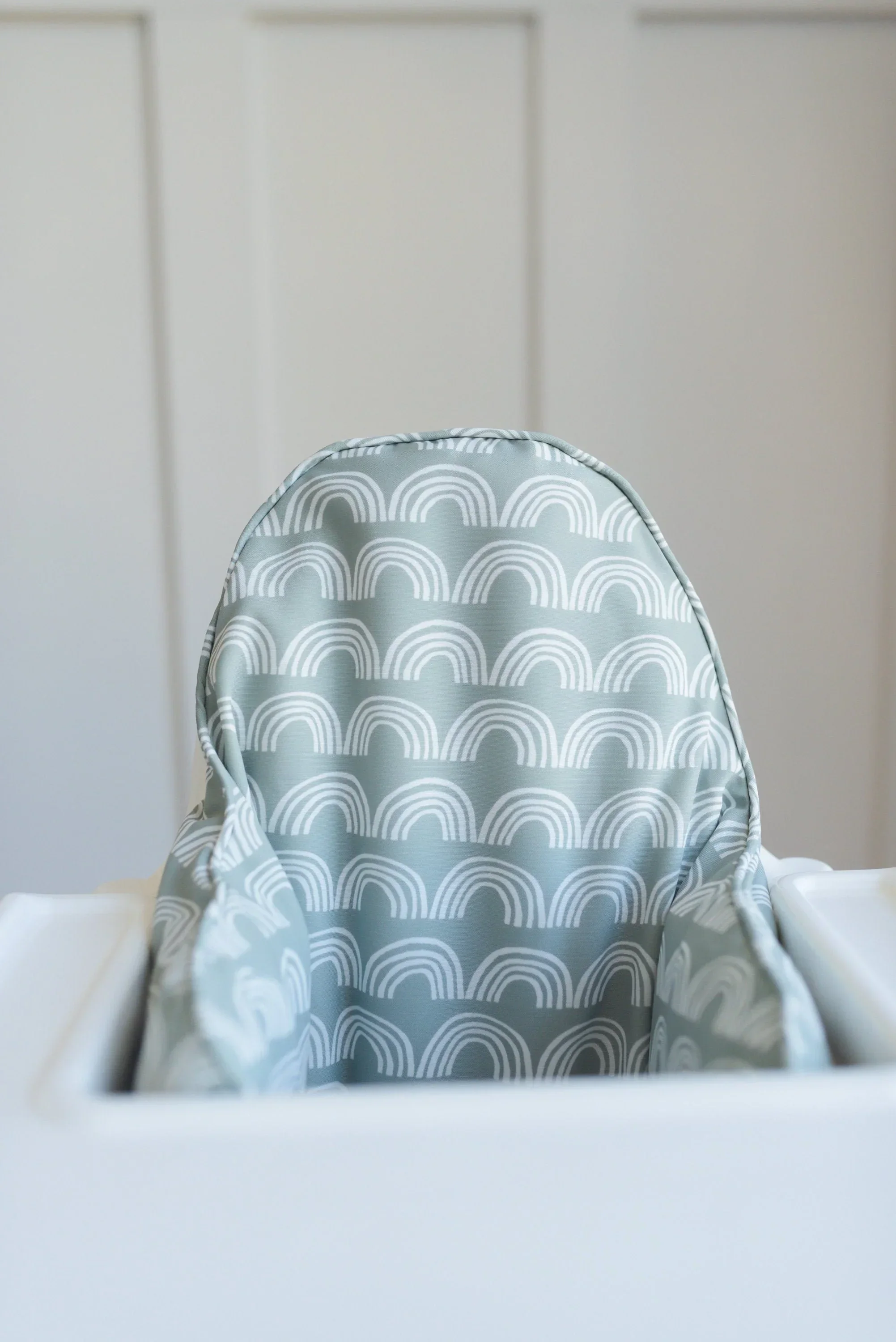 Sage Green Rainbow IKEA Antilop Cushion Cover - Image 2