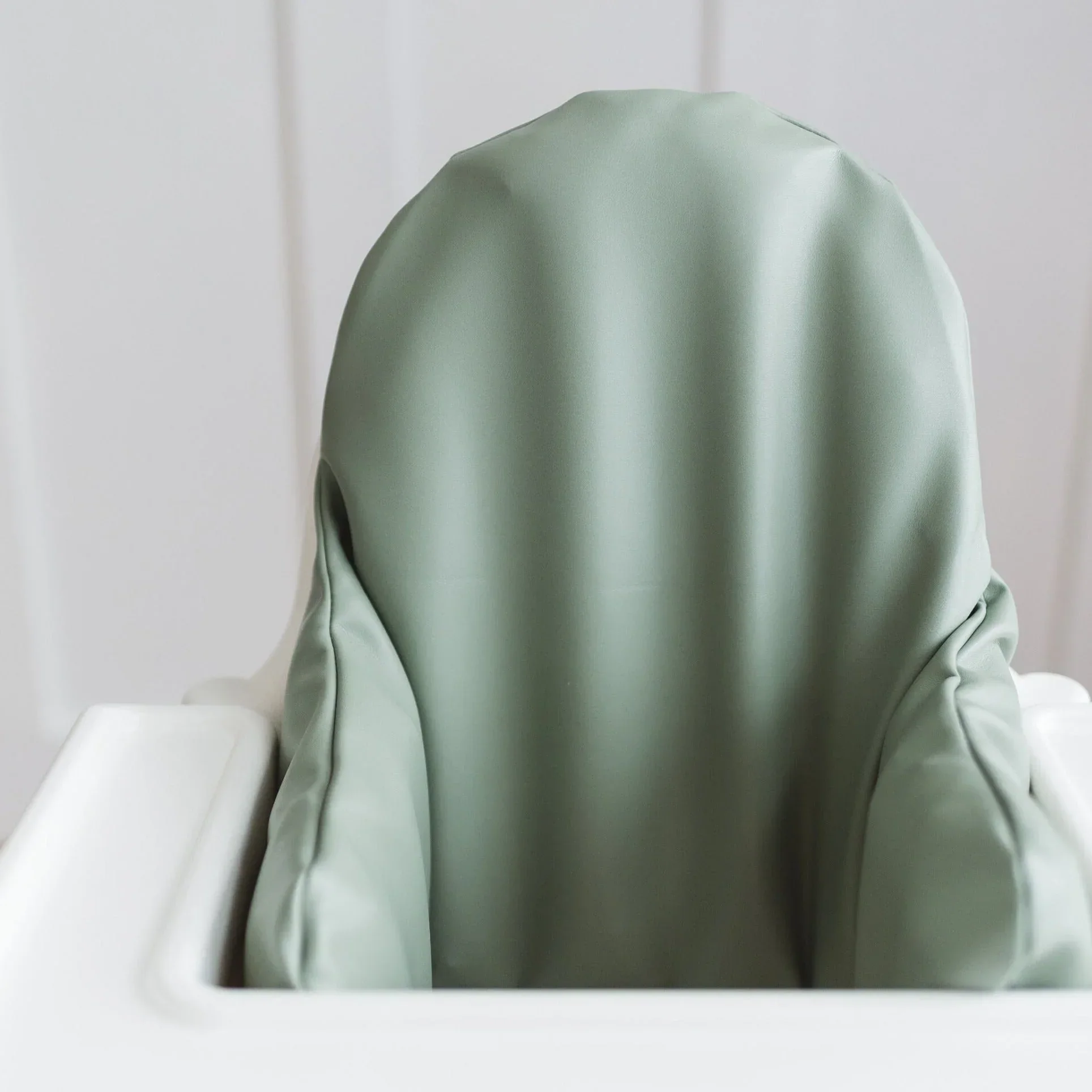 Sage Green Vegan Leather IKEA Antilop Cushion Cover - Image 2