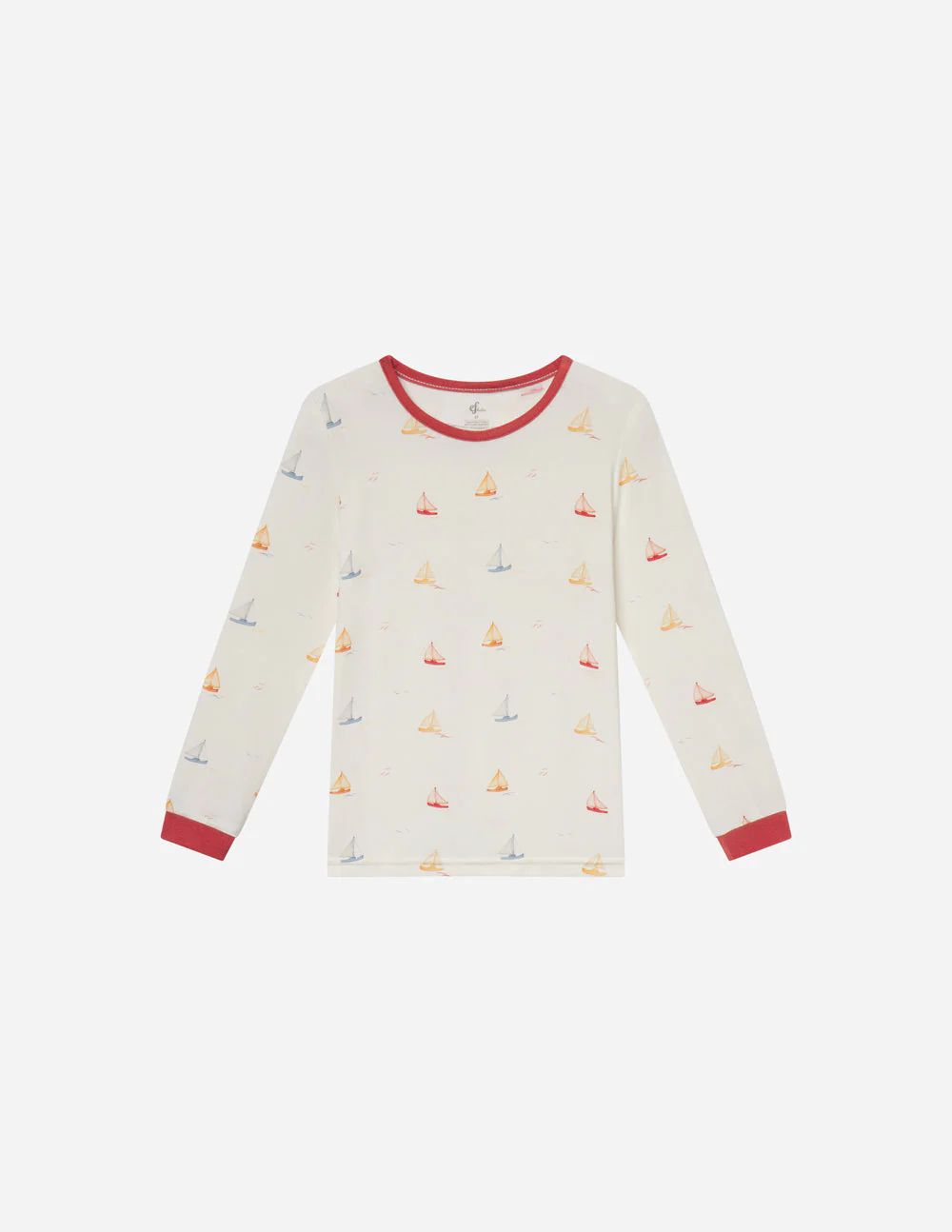 Sailboat Bamboo Kids Pajama Set - Image 6