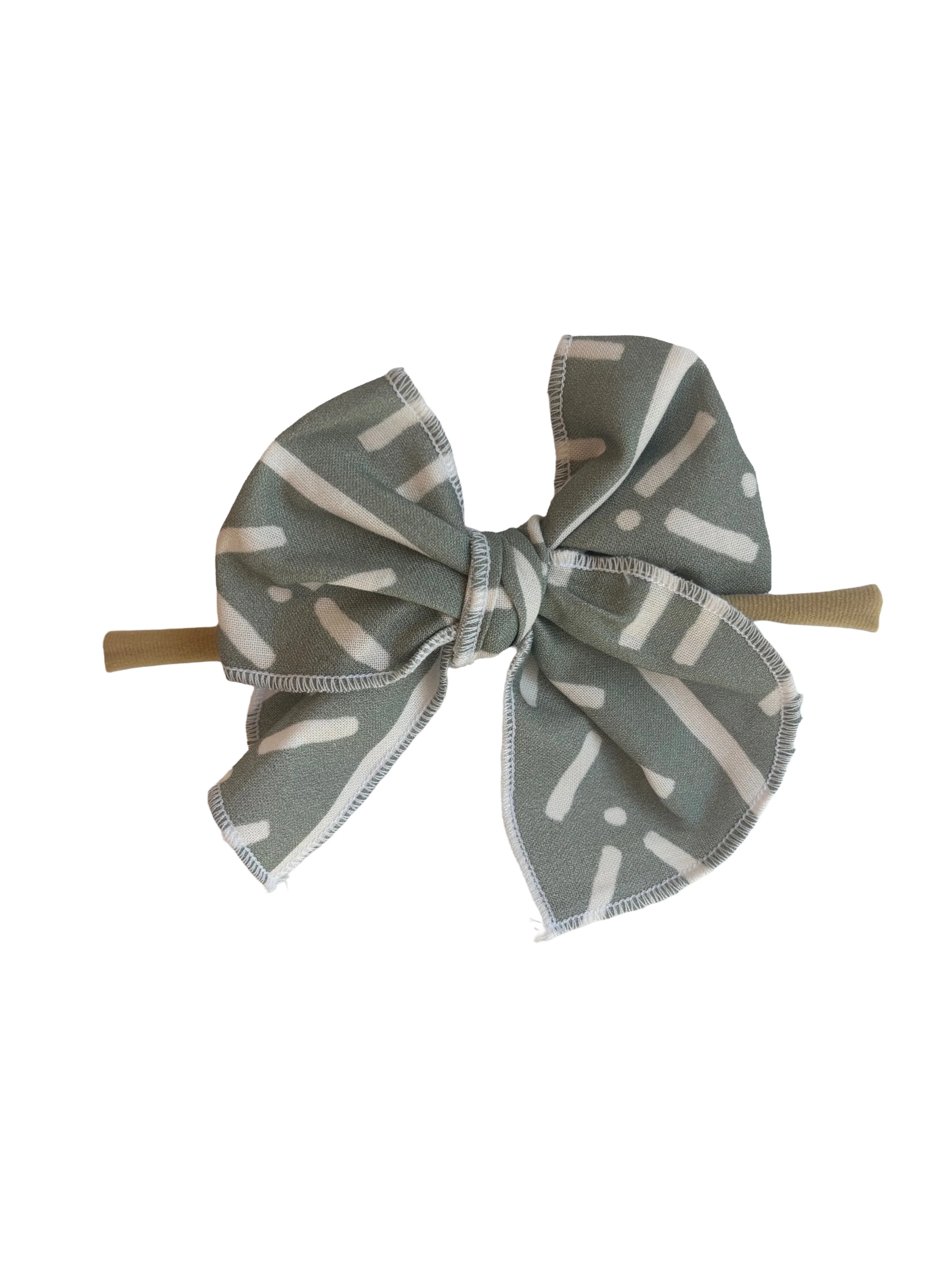 Sailor Bow Baby Girl Nylon Headband Bow Clips - Image 15