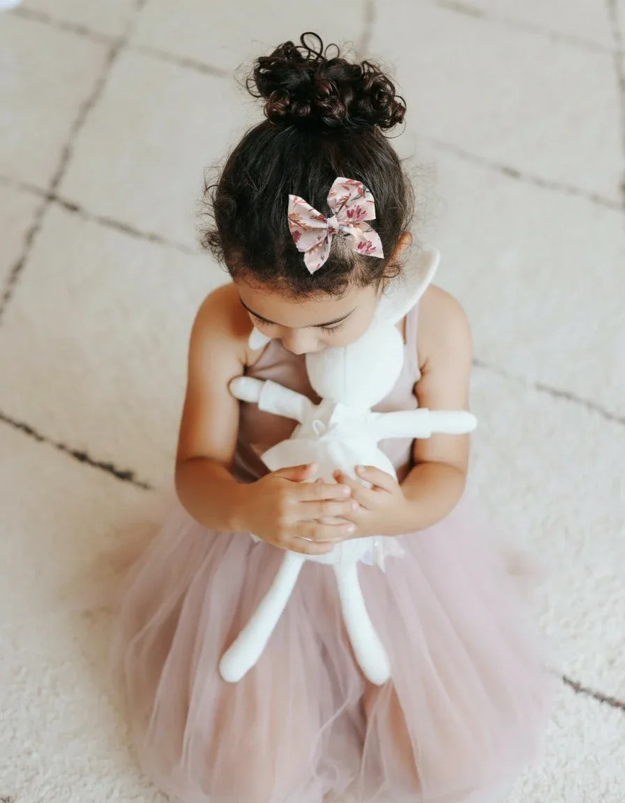 Sailor Bow Baby Girl Nylon Headband Bow Clips - Image 2
