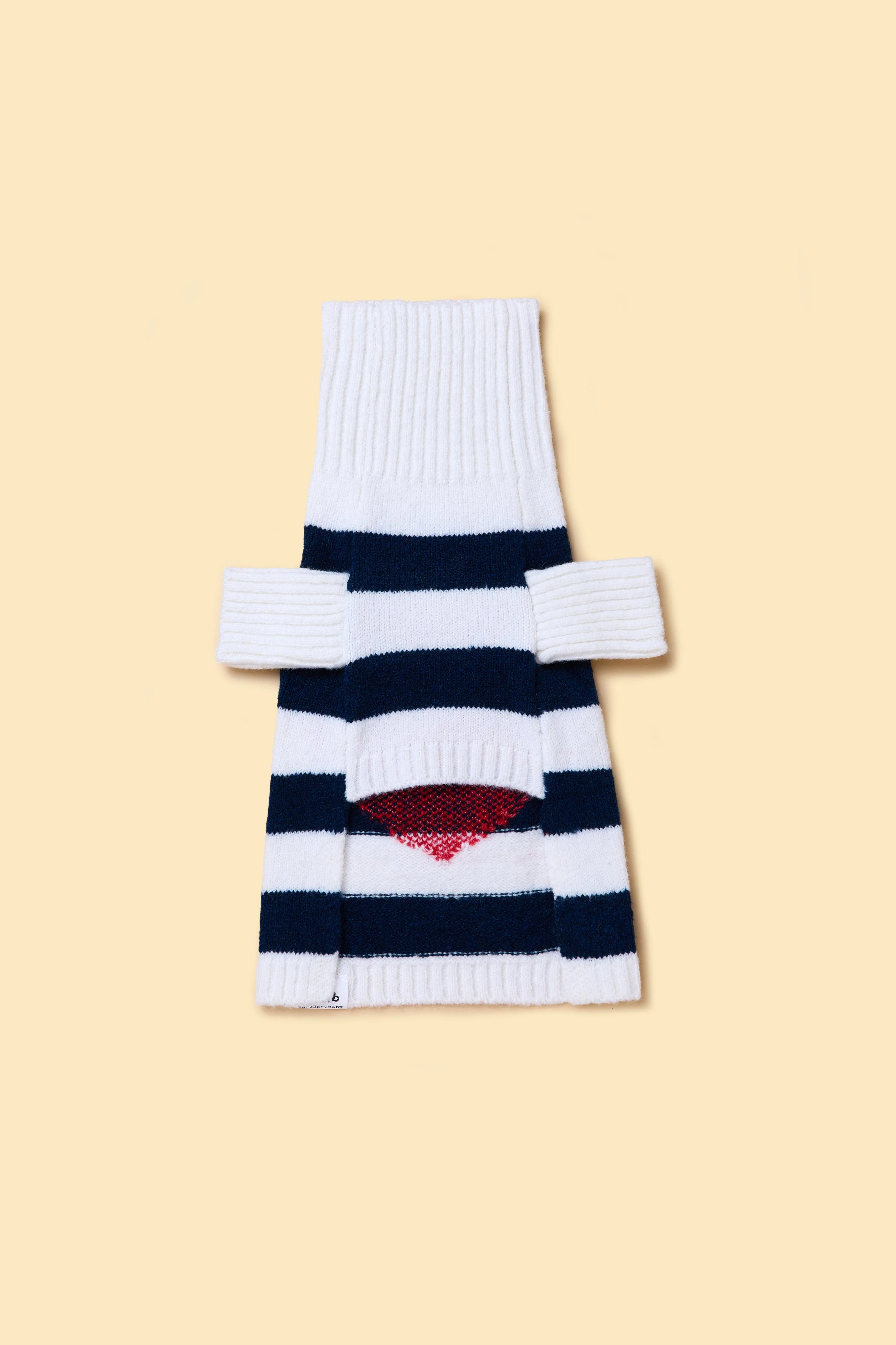 Sailor of My Heart Striped Turtleneck Sweater - Image 3