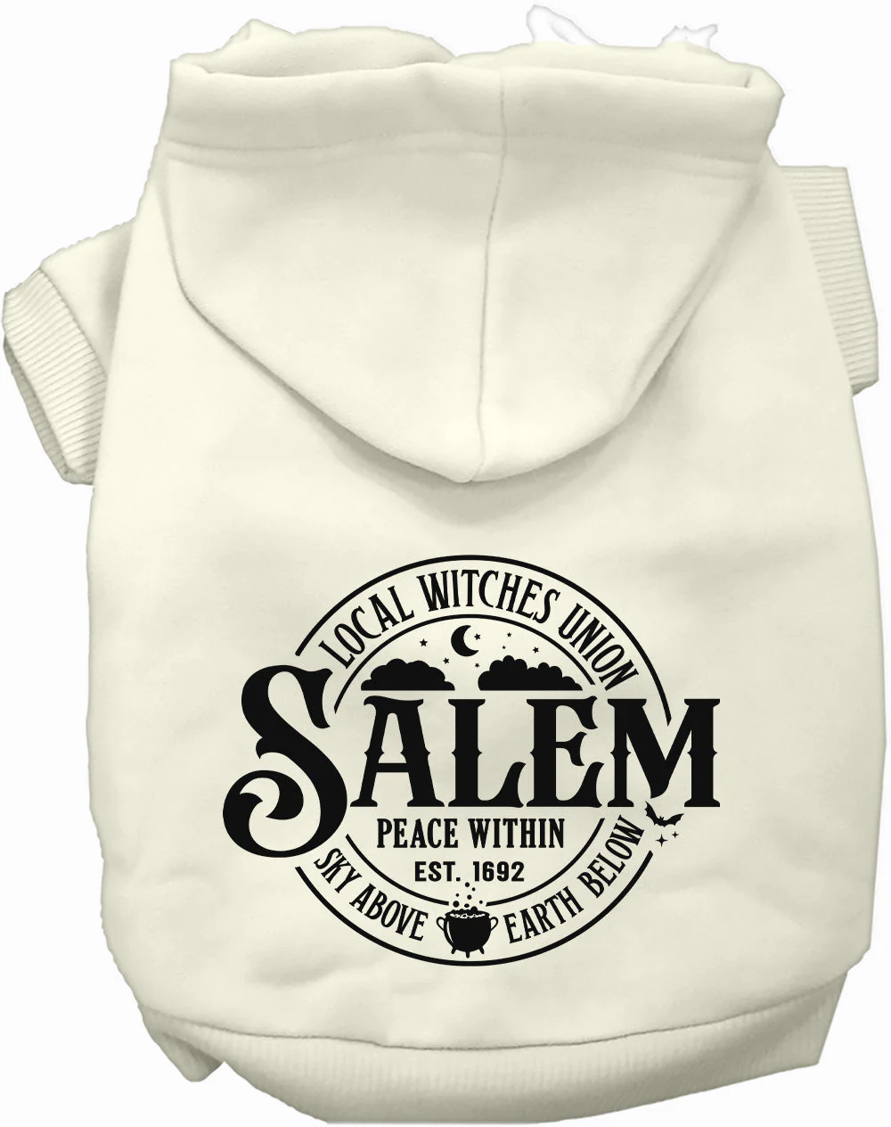 Salem Witches Union Halloween Pet Hoodie - Image 4