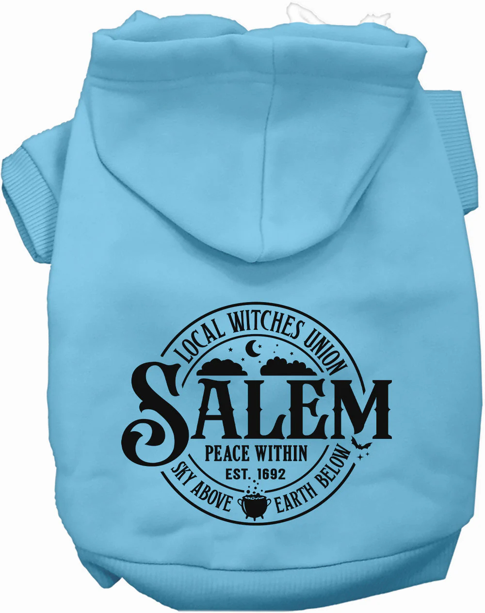 Salem Witches Union Halloween Pet Hoodie - Image 6
