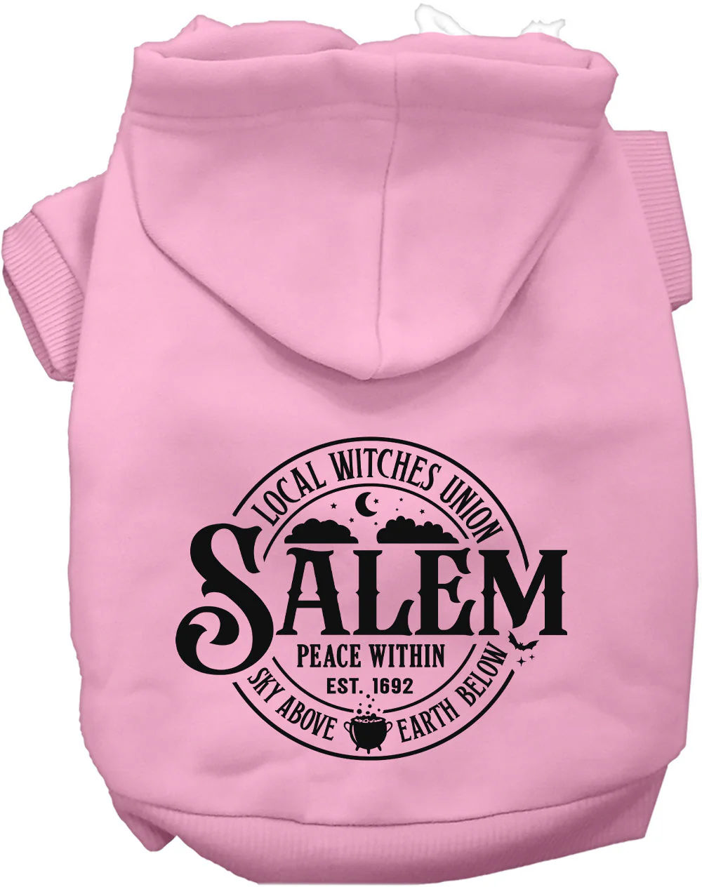 Salem Witches Union Halloween Pet Hoodie - Image 9