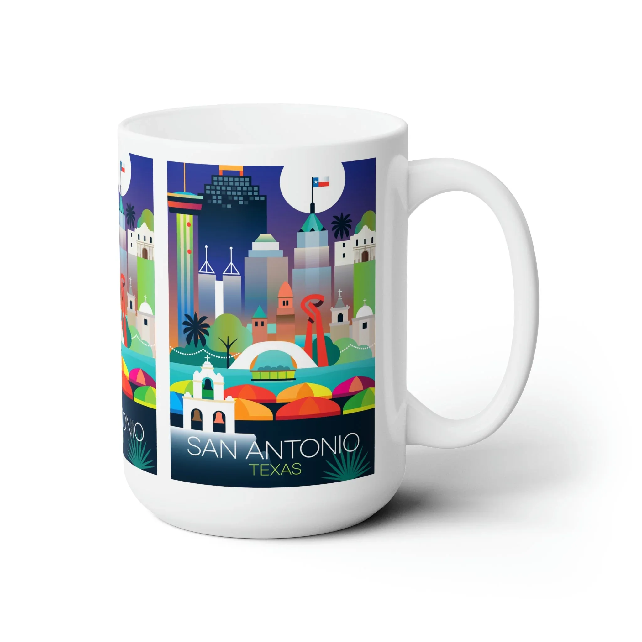 San Antonio Ceramic Mug 11oz or 15oz - Image 3