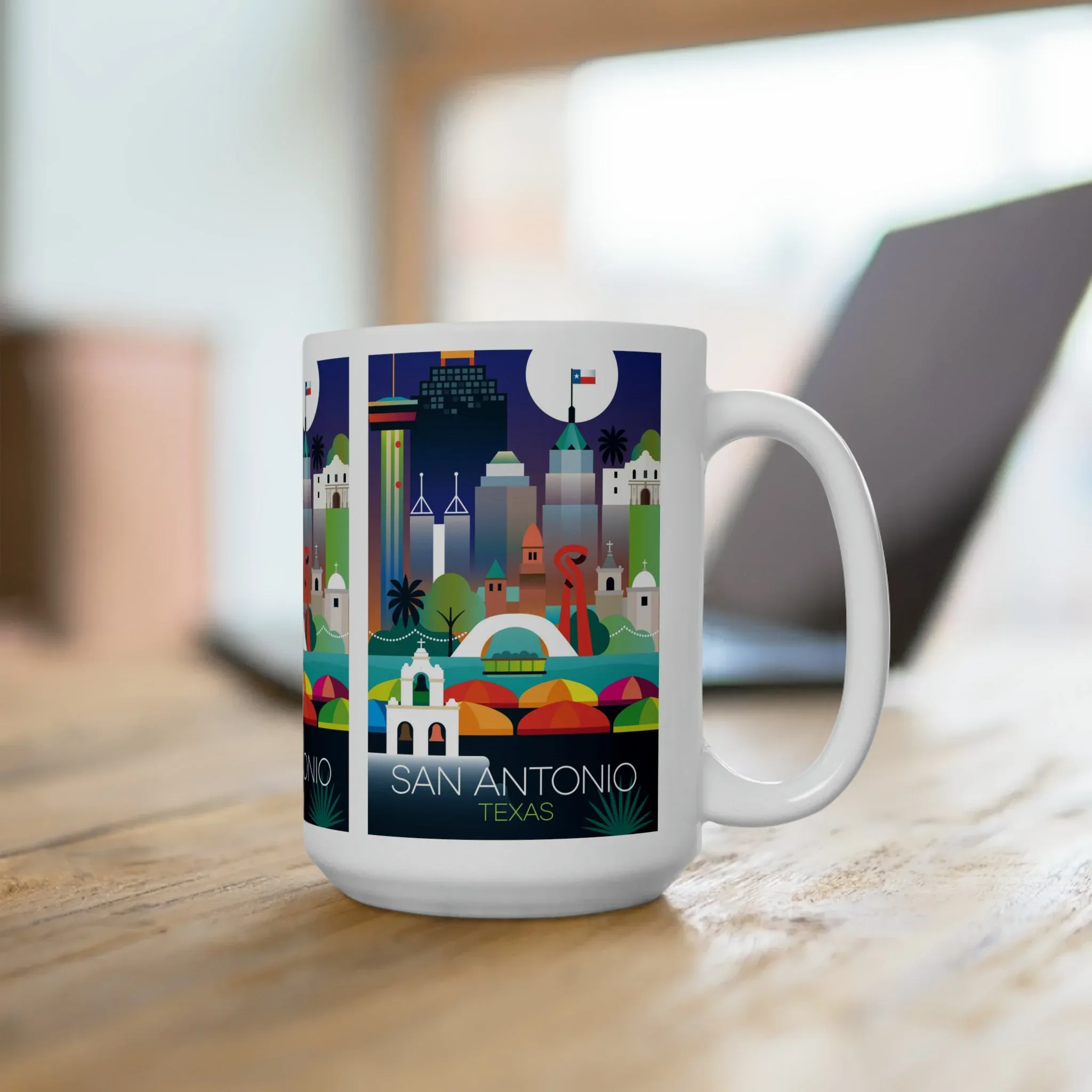 San Antonio Ceramic Mug 11oz or 15oz - Image 4