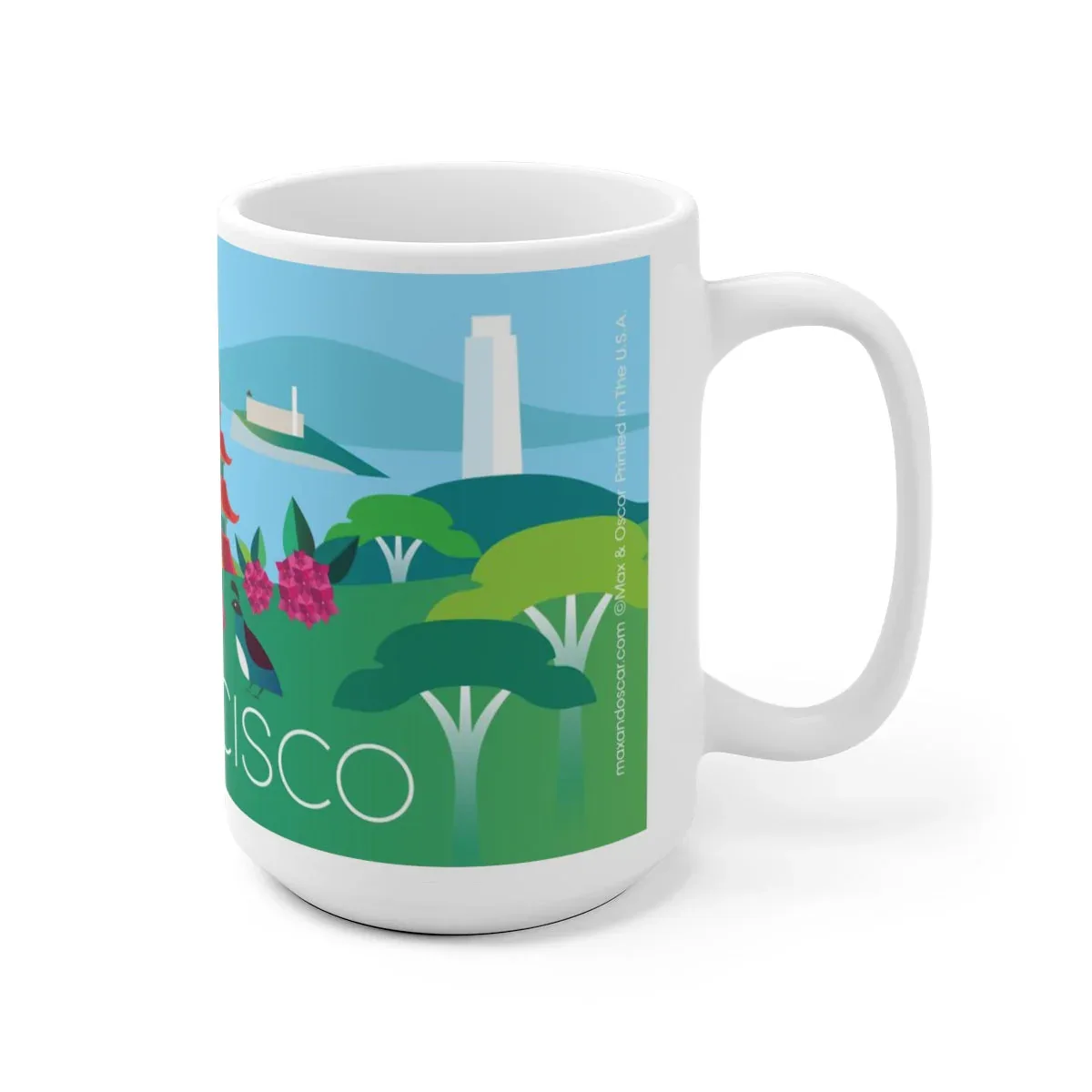 SAN FRANCISCO 11 OZ OR 15 OZ CERAMIC MUG - Image 3