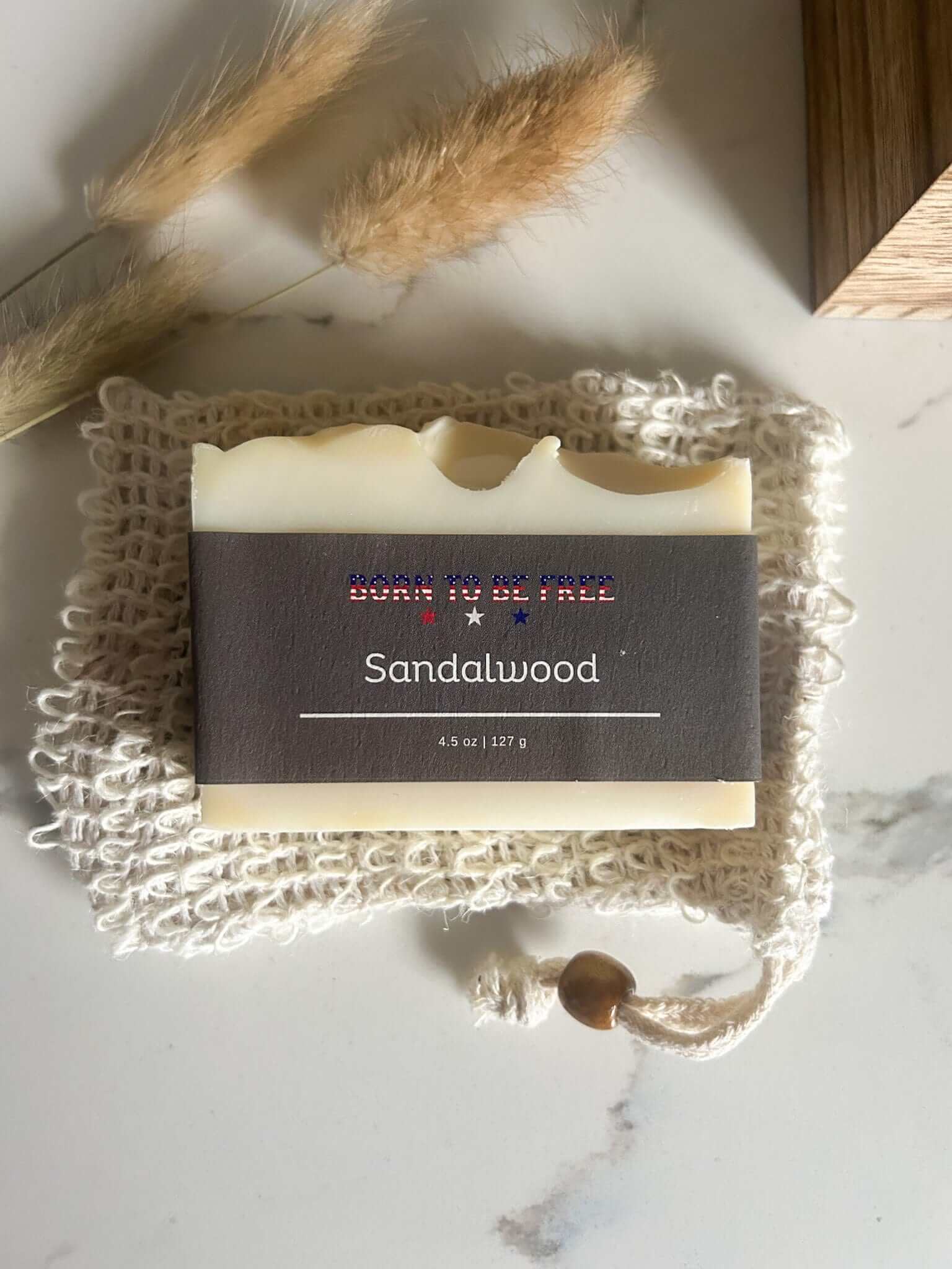 Sandalwood Tallow Soap Bar - Image 7