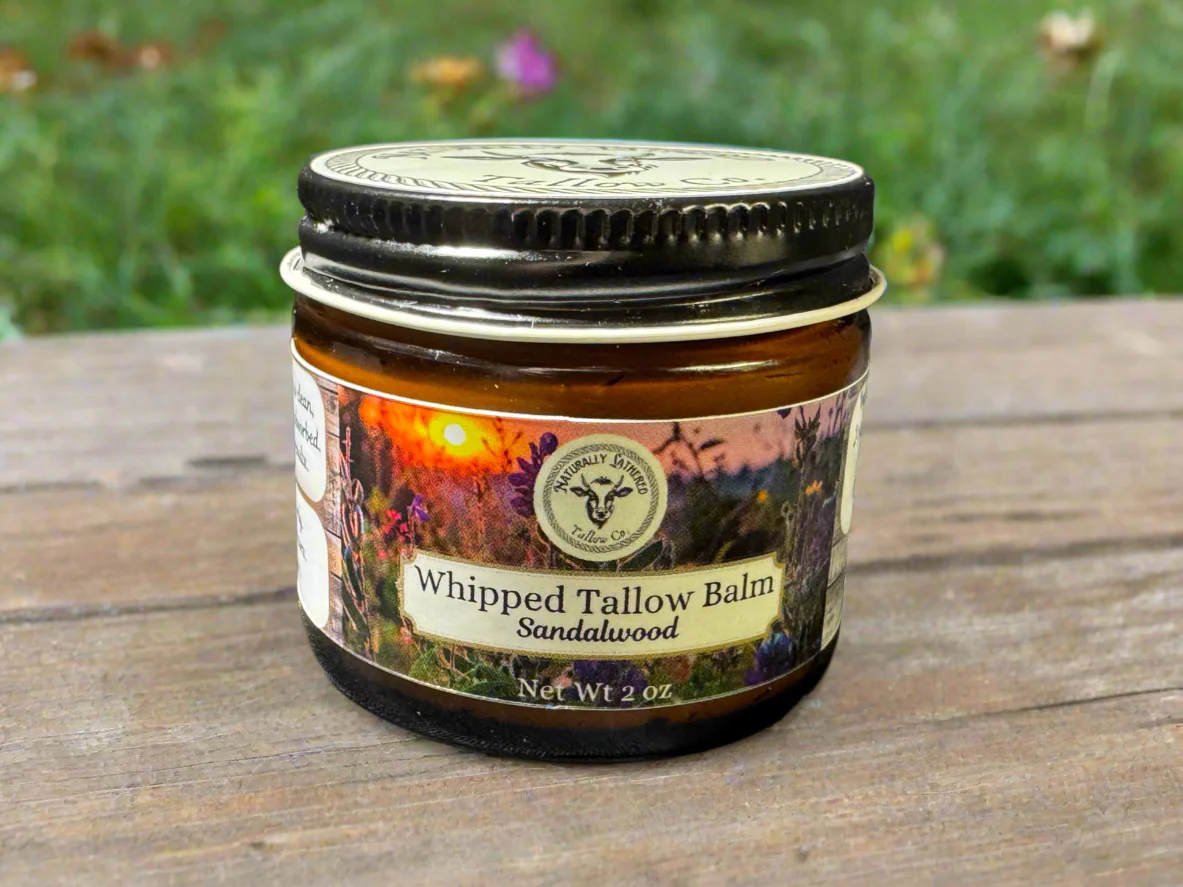 Sandalwood Whipped Tallow Balm - Image 3