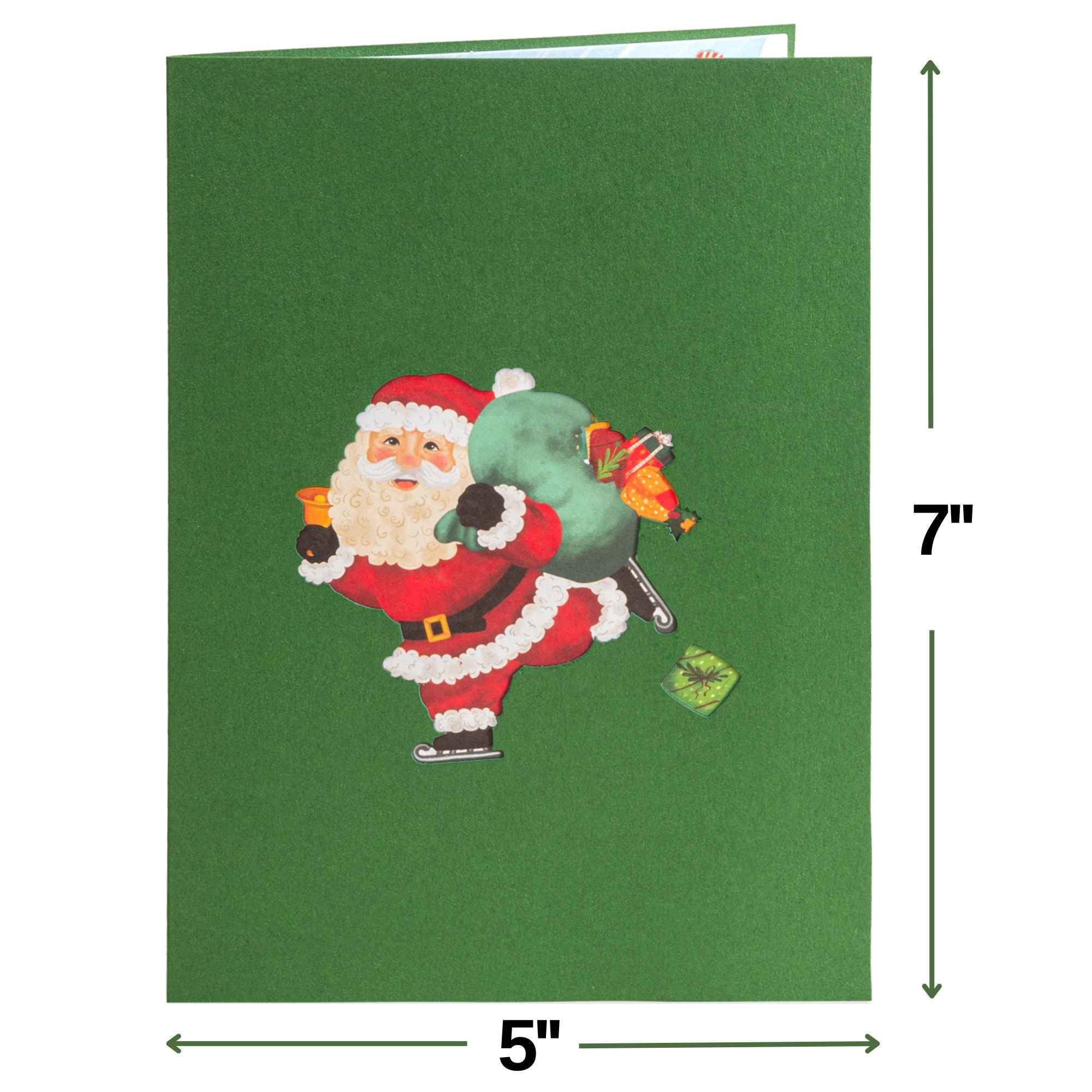 Santa and Friends Pop Up Card - Image 2