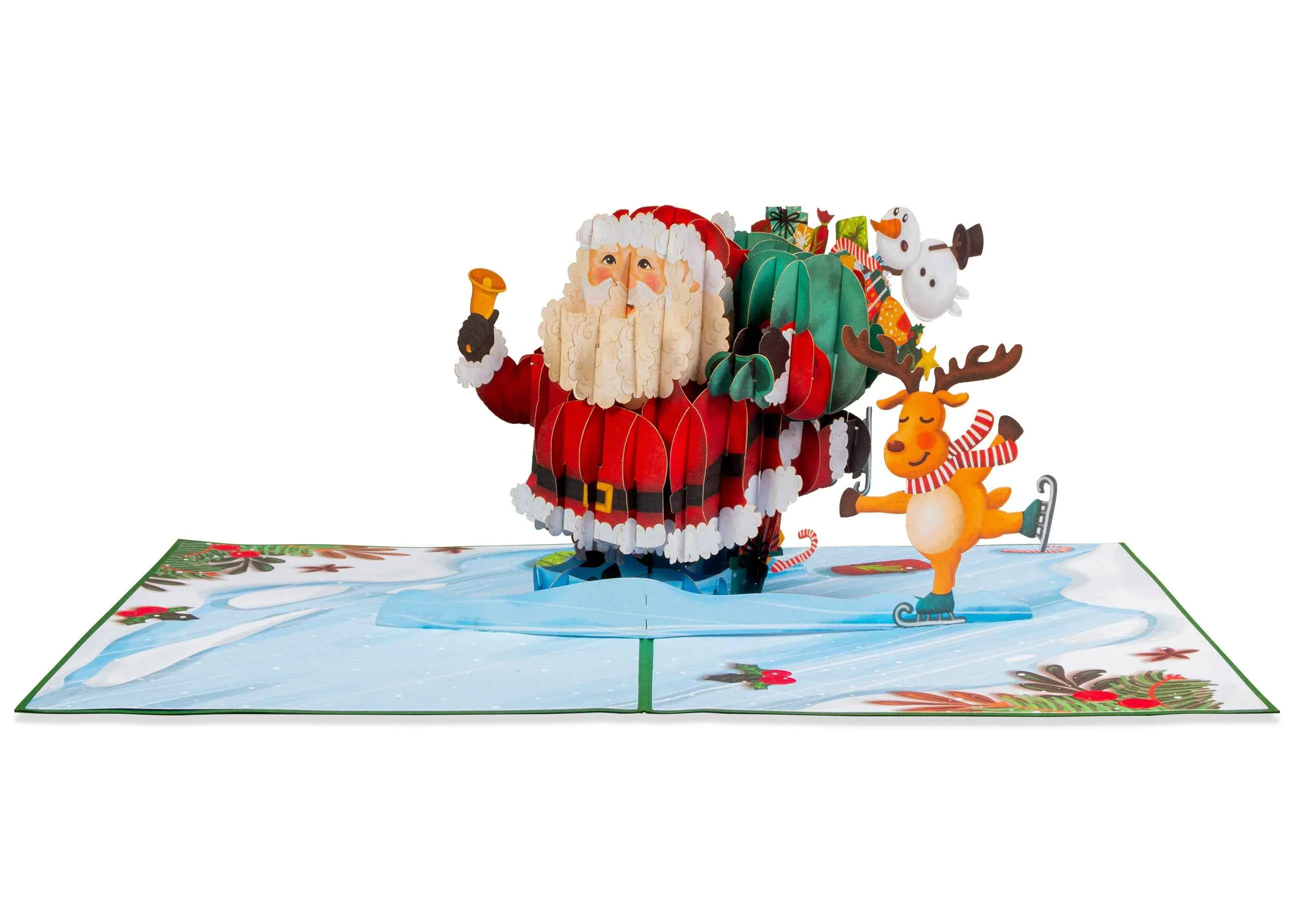Santa and Friends Pop Up Card - Image 5