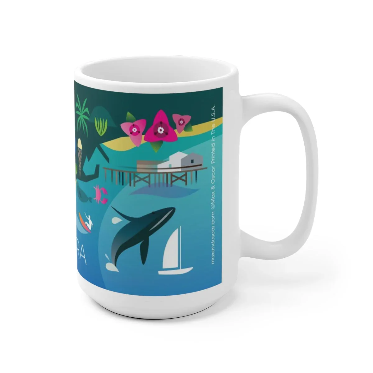SANTA BARBARA 11 OZ OR 15 OZ CERAMIC MUG - Image 3