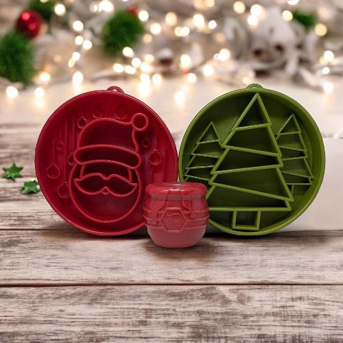 Santa Christmas eBowl Deep Slow Feeder Dog Bowl for Enrichment | USA Made - Image 10